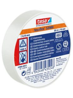   TESA Szigetelőszalag, 19 mm x 20 m, TESA "Professional", fehér