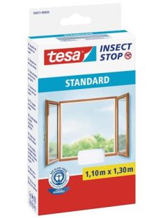   TESA Szúnyogháló, ablakra, tépőzáras, 1,1 x 1,3 m, TESA, fehér