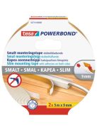 TESA Szerelőszalag, keskeny, 2 x 9 mm x 5 m, TESA, "Powerbond"