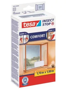   TESA Szúnyogháló, ablakra, öntapadó, 1,3 x 1,5 m,  TESA "Comfort", fehér