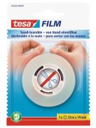 TESA Ragasztószalag, kézzel téphető, 19 mm x 25 m, TESA "Tesafilm", átlátszó