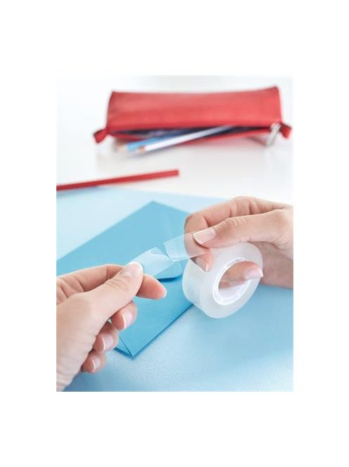 TESA Ragasztószalag, kézzel téphető, 19 mm x 25 m, TESA "Tesafilm", átlátszó