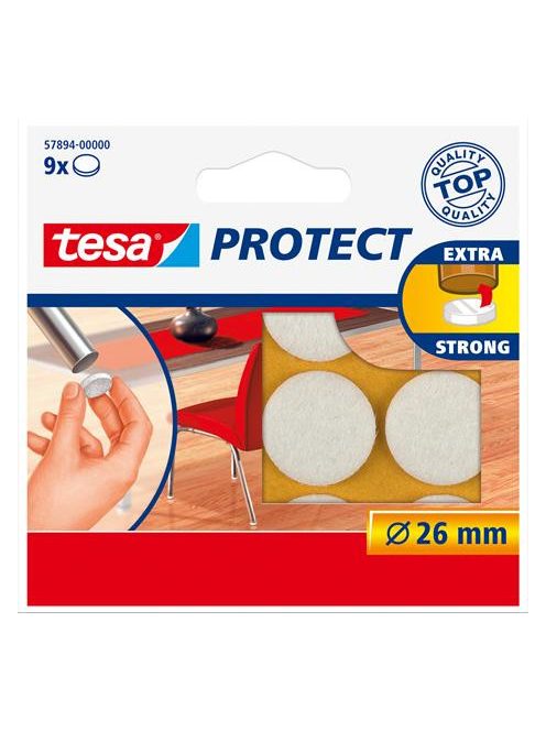 TESA Filckorong, karcolásgátló, 26 mm, TESA "Protect®", fehér