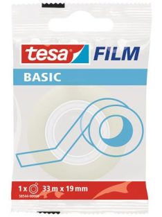   TESA Ragasztószalag, 19 mm x 33 m, TESA "Basic", átlátszó