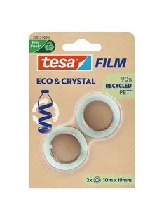   TESA Ragasztószalag, 19 mm x 10 m, TESA "Eco&Crystal", átlátszó