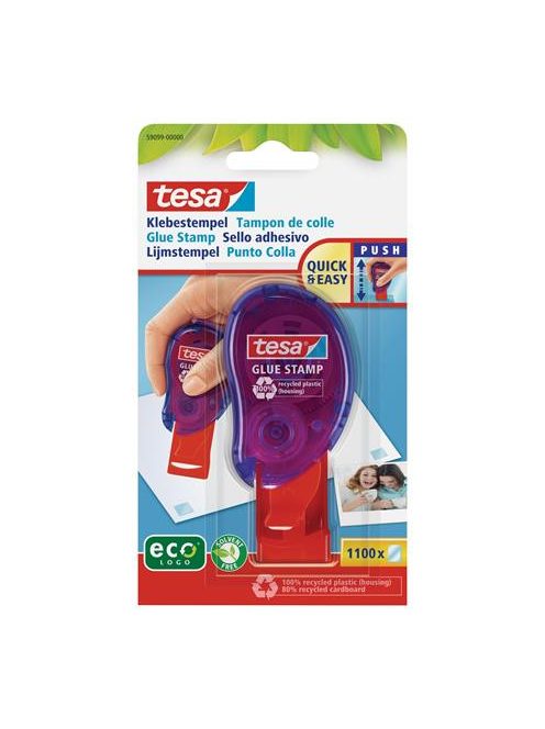 TESA Ragasztó bélyegző, 8,4 mm x 8,4 mm, TESA
