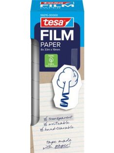   TESA Ragasztószalag, írható, papír, 19 mm x 33 m, TESA "tesafilm®", átlátszó