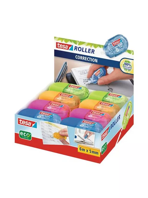 TESA Hibajavító roller, mini, 5 mm x 6 m, TESA "ecoLogo®"