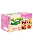 Fekete tea 20x1,5 g Pickwick Variációk I PIROS eper, erdei gyümölcs,citrom, trópusi gyümölcs