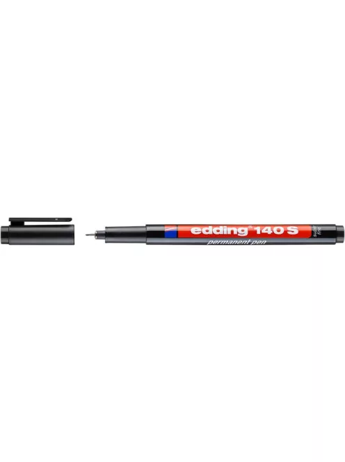 EDDING Alkoholos marker, OHP, 0,3 mm, EDDING "140 S", fekete
