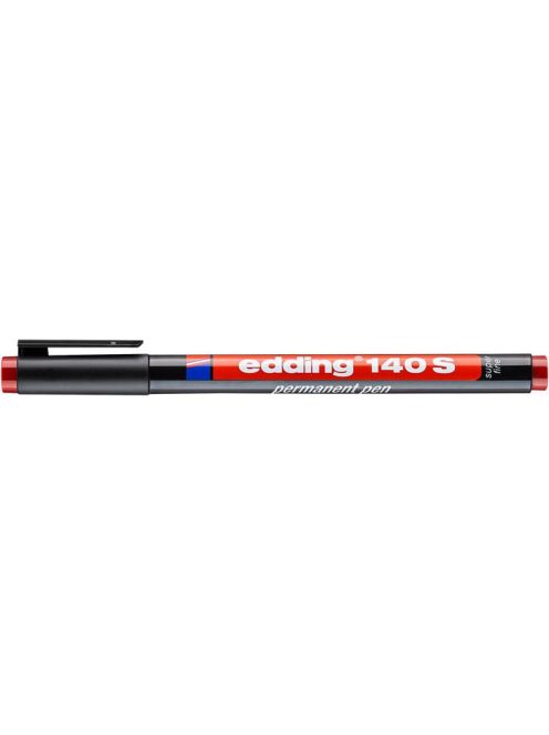 EDDING Alkoholos marker, OHP, 0,3 mm, EDDING "140 S", piros