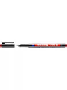   EDDING Alkoholos marker, OHP, 0,3 mm, EDDING "140 S", piros