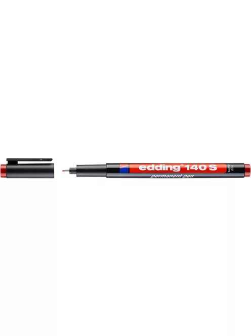EDDING Alkoholos marker, OHP, 0,3 mm, EDDING "140 S", piros