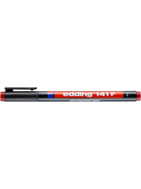 EDDING Alkoholos marker, OHP, 0,6 mm, EDDING "141 F", piros