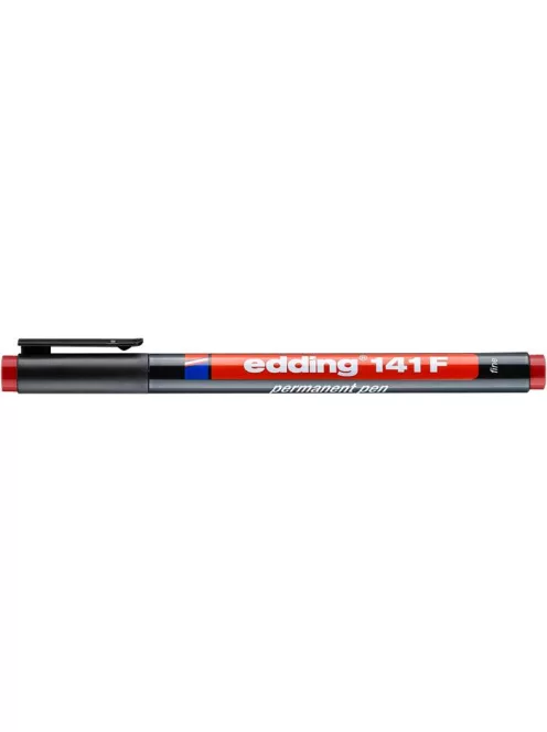 EDDING Alkoholos marker, OHP, 0,6 mm, EDDING "141 F", piros