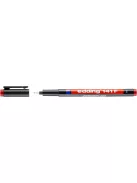 EDDING Alkoholos marker, OHP, 0,6 mm, EDDING "141 F", piros