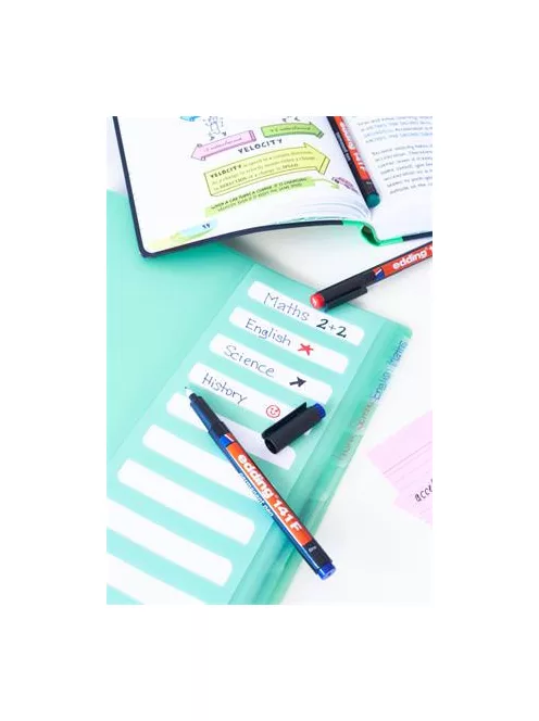 EDDING Alkoholos marker, OHP, 0,6 mm, EDDING "141 F", zöld
