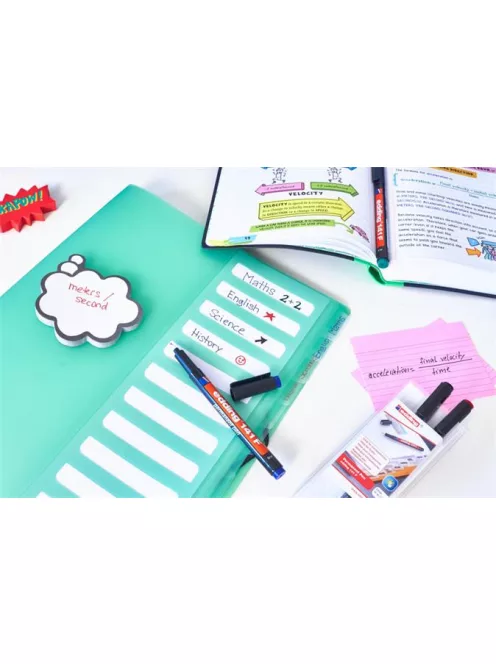 EDDING Alkoholos marker, OHP, 0,6 mm, EDDING "141 F", zöld