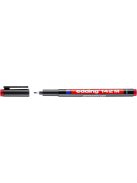 EDDING Alkoholos marker, OHP, 1 mm, EDDING "142 M", piros