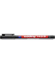   EDDING Alkoholos marker, OHP, 1 mm, EDDING "143 B", fekete