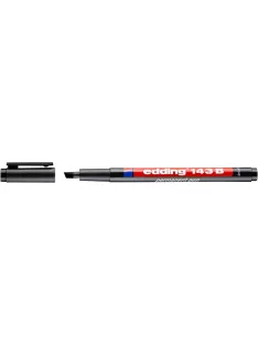   EDDING Alkoholos marker, OHP, 1 mm, EDDING "143 B", fekete