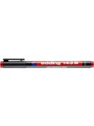 EDDING Alkoholos marker, OHP, 1 mm, EDDING "143 B", piros