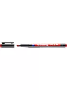 EDDING Alkoholos marker, OHP, 1 mm, EDDING "143 B", piros