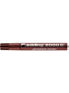   EDDING Alkoholos marker, 1,5-3 mm, kúpos, EDDING "2000", barna