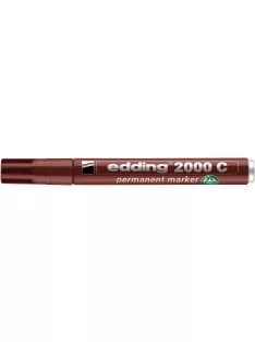   EDDING Alkoholos marker, 1,5-3 mm, kúpos, EDDING "2000", barna