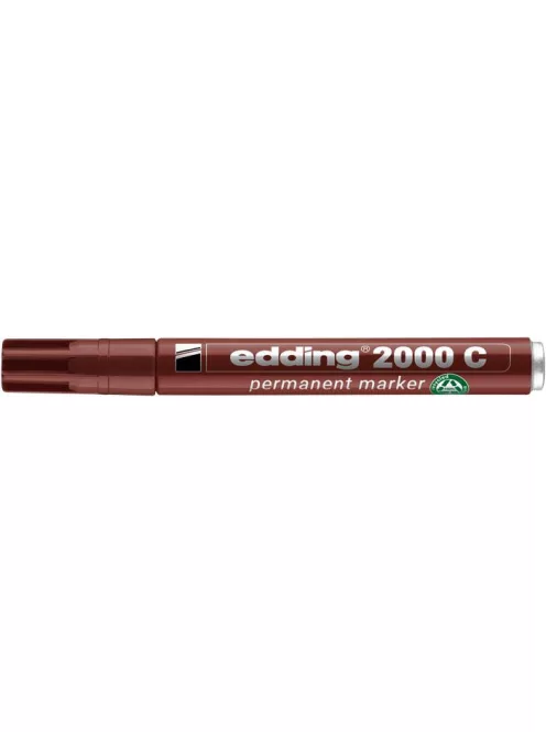 EDDING Alkoholos marker, 1,5-3 mm, kúpos, EDDING "2000", barna
