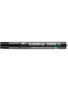 EDDING Alkoholos marker, 1,5-3 mm, kúpos, EDDING "2000", fekete
