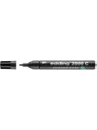 EDDING Alkoholos marker, 1,5-3 mm, kúpos, EDDING "2000", fekete