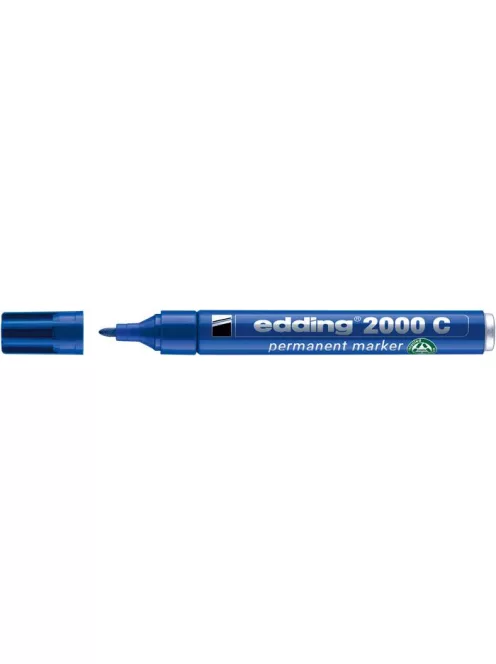 EDDING Alkoholos marker, 1,5-3 mm, kúpos, EDDING "2000", kék