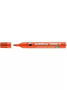   EDDING Alkoholos marker, 1,5-3 mm, kúpos, EDDING "2000", narancssárga