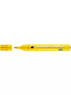   EDDING Alkoholos marker, 1,5-3 mm, kúpos, EDDING "2000", sárga