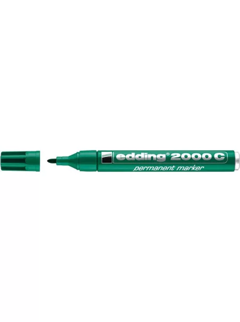 EDDING Alkoholos marker, 1,5-3 mm, kúpos, EDDING "2000", zöld
