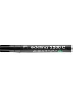   EDDING Alkoholos marker, 1-5 mm, vágott, EDDING "2200", fekete