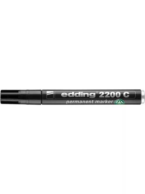 EDDING Alkoholos marker, 1-5 mm, vágott, EDDING "2200", fekete