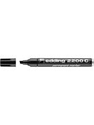 EDDING Alkoholos marker, 1-5 mm, vágott, EDDING "2200", fekete