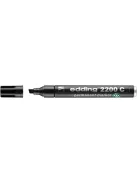 EDDING Alkoholos marker, 1-5 mm, vágott, EDDING "2200", fekete