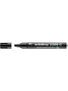   EDDING Alkoholos marker, 1-5 mm, vágott, EDDING "2200", fekete