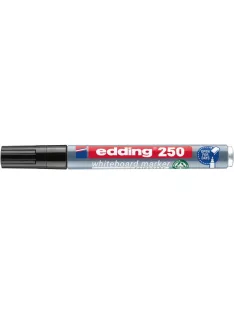   EDDING Tábla- és flipchart marker, 1-3 mm, kúpos, EDDING "250", fekete