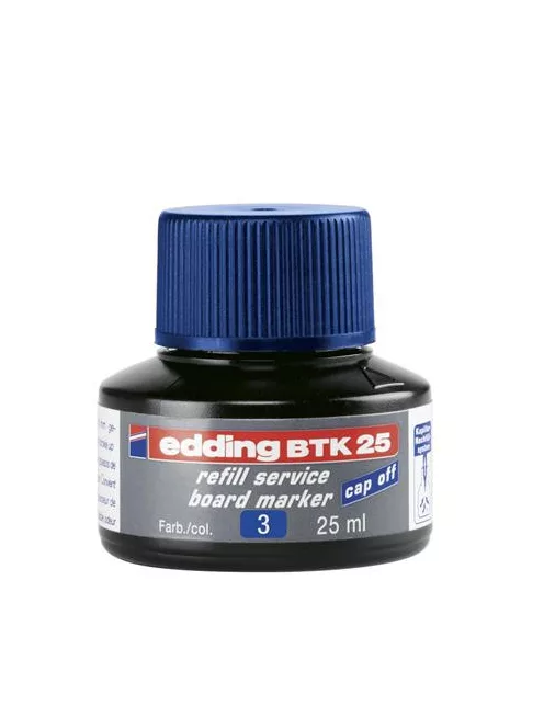 EDDING Utántöltő tábla- és flipchart markerhez, EDDING "BTK 25", kék