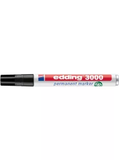  EDDING Alkoholos marker, 1,5-3 mm, kúpos, EDDING "3000", fekete