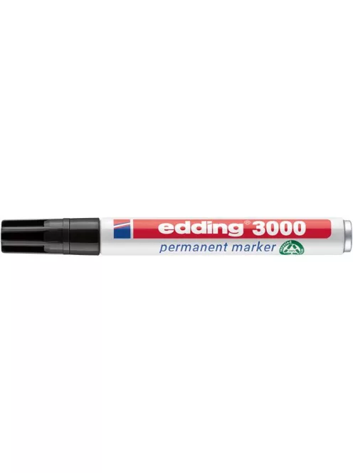 EDDING Alkoholos marker, 1,5-3 mm, kúpos, EDDING "3000", fekete