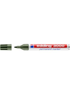   EDDING Alkoholos marker, 1,5-3 mm, kúpos, EDDING "3000", olívazöld