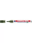 EDDING Alkoholos marker, 1,5-3 mm, kúpos, EDDING "3000", olívazöld
