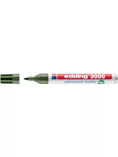   EDDING Alkoholos marker, 1,5-3 mm, kúpos, EDDING "3000", olívazöld