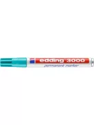 EDDING Alkoholos marker, 1,5-3 mm, kúpos, EDDING "3000", türkíz