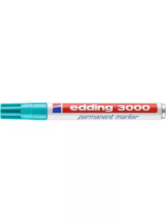   EDDING Alkoholos marker, 1,5-3 mm, kúpos, EDDING "3000", türkíz